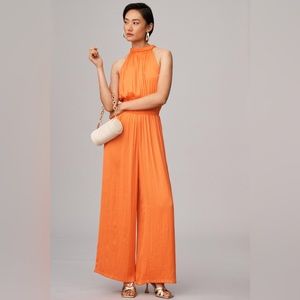 ✨ Anthropologie Halter Jumpsuit Sz L